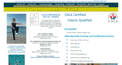 Desktop Screenshot of calainc.org